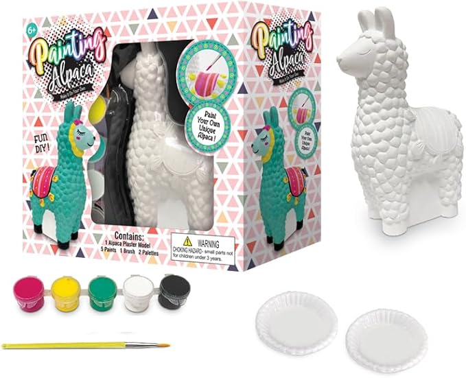 Sew Star Paint Your Own Alpaca Plaster SS - 18 - 060 - Colorland Toys
