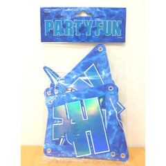 Shark Birthday Banner - Colorland Toys