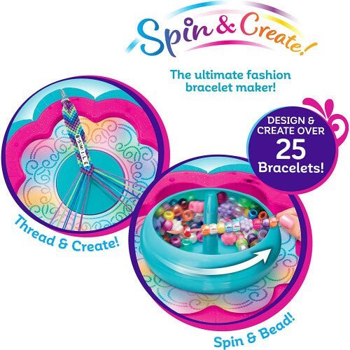 Shimmer N Sparkle 2-in-1 Spin & Bead Friendship Studio SNS-17339 — image 4