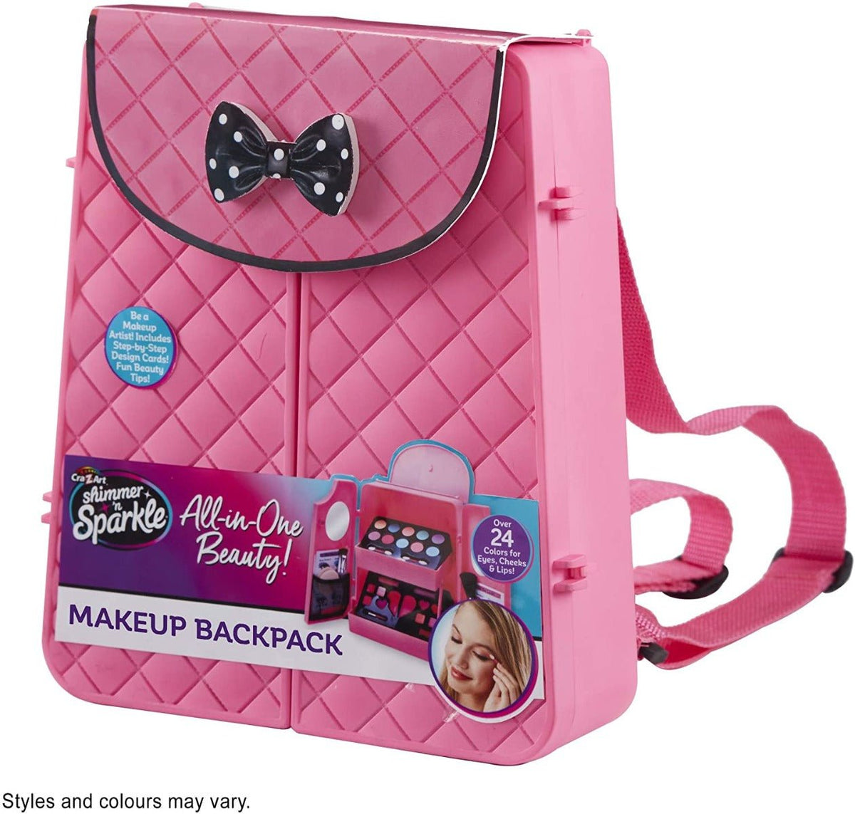 Shimmer N Sparkle All-in-One Cosmetic Makeup Backpack 17905 — image 2