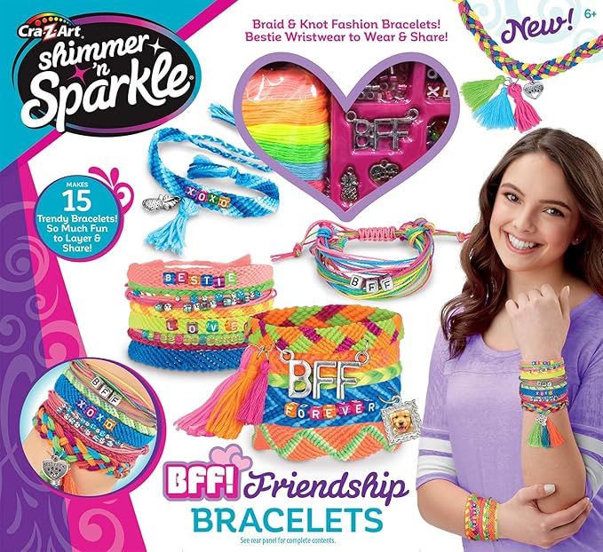 Shimmer 'n Sparkle BFF Friendship Bracelets