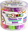 Shimmer N Sparkle Cra-Z-Loom Ultimate Tub 8000 SNS-19185