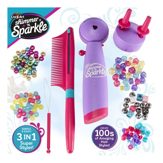 Shimmer N Sparkle Deluxe Styler Bead & Twist SNS - 65576 - Colorland Toys