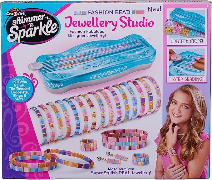 Shimmer 'n Sparkle Fashion Bead Jewellery Studio - Colorland Toys