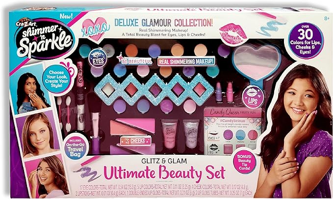 Shimmer N Sparkle Glitz & Glam Ultimate Beauty Set SNS - 65591 - Colorland Toys