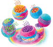 Shimmer N Sparkle Rainbow Popping Bath Bombs SNS-17345