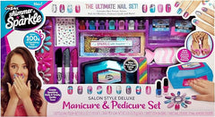 Shimmer N Sparkle Salon Style Deluxe Manicure & Pedicure SNS - 65590 - Colorland Toys