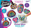 Shimmer N Sparkle Stained Glass Rock Art