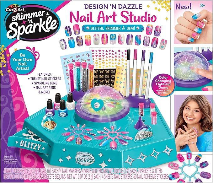 Shimmer 'n Sparkle Ultimate Beauty & Nail Art Set - Colorland Toys