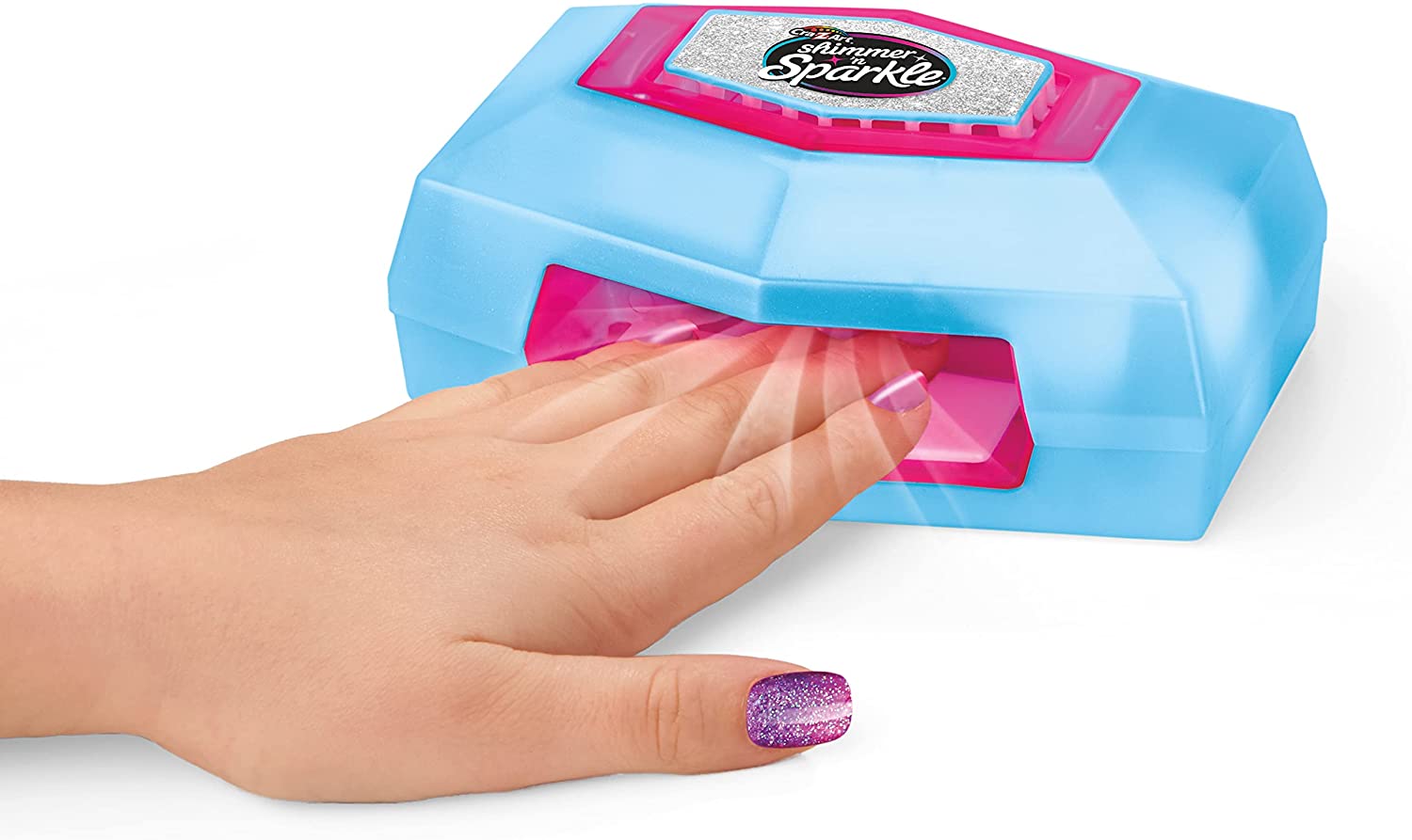Shimmer 'n Sparkle Ultimate Glitter Nail Designer Kit SNS - 65518 - Colorland Toys