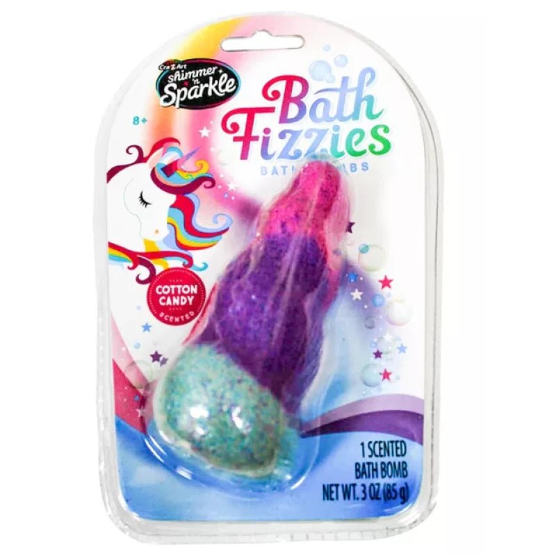 Shimmer & Sparkle Bath Bomb - Cotton Candy 17891