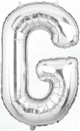 Anagram Supershape Balloons Silver - Letter G 32inch 32958