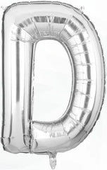 Anagram Supershape Balloons Silver - Letter D 33inch 32952