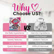 Shush Lip Shape Makeup Handbag 35021
