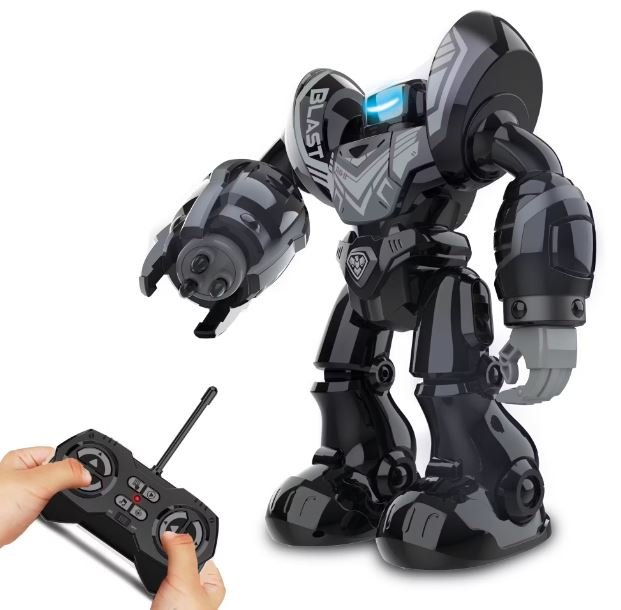 Silvelit YCOO Robo Blast RC Robot Black 88098 - Colorland Toys