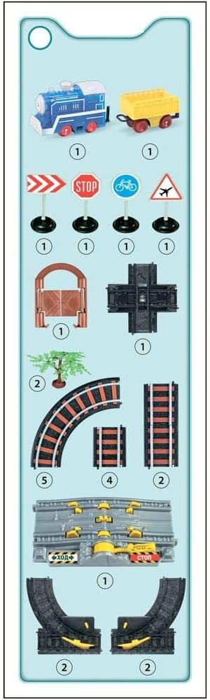 Silver Way Glow in the Dark Train Set SW8323 - Colorland Toys