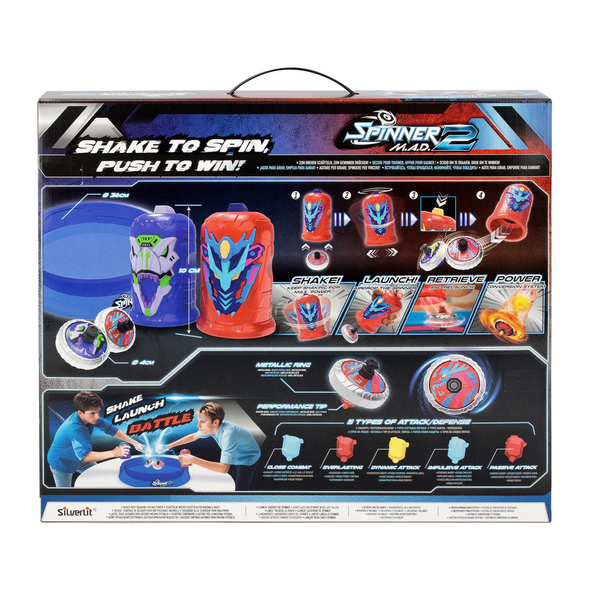 Silverlit Spinner Mad 2 Battle Pack 86306 — image 1