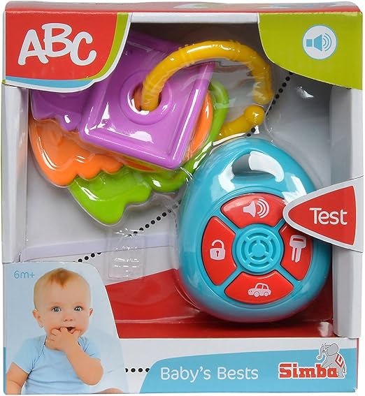 Simba Abc Car Keys - 104010000 - Colorland Toys