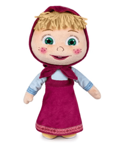 Simba Giochi Masha And The Bear Masha Plush 40cm 6800106200 - Colorland Toys