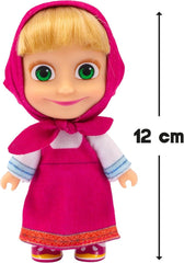 Simba Masha 12cm Doll And Bear 20cm plush 6800021000 - Colorland Toys