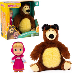 Simba Masha 12cm Doll And Bear 20cm plush 6800021000 - Colorland Toys
