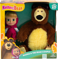 Simba Masha 12cm Doll And Bear 20cm plush 6800021000 - Colorland Toys