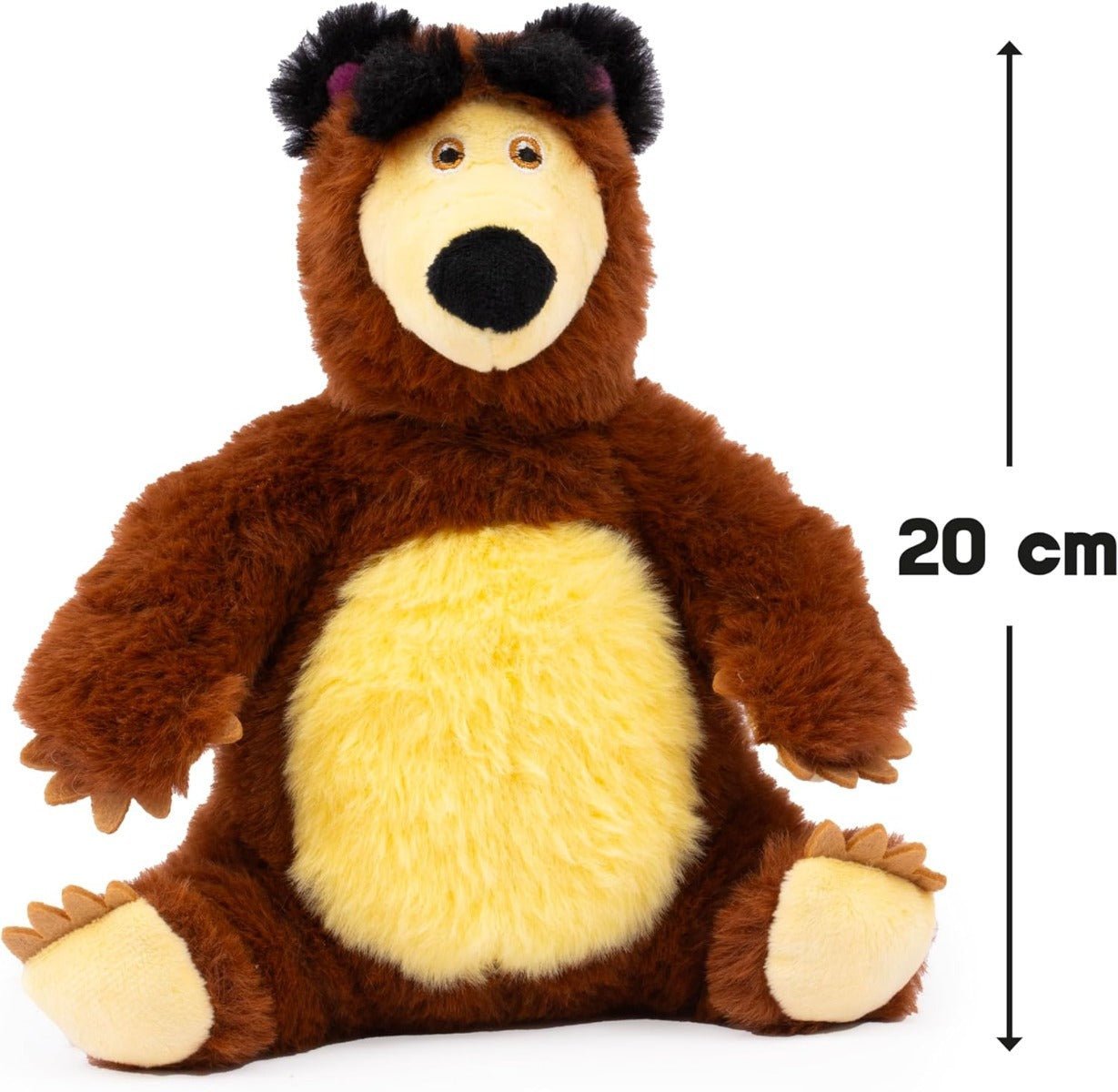 Simba Masha 12cm Doll And Bear 20cm plush 6800021000 - Colorland Toys