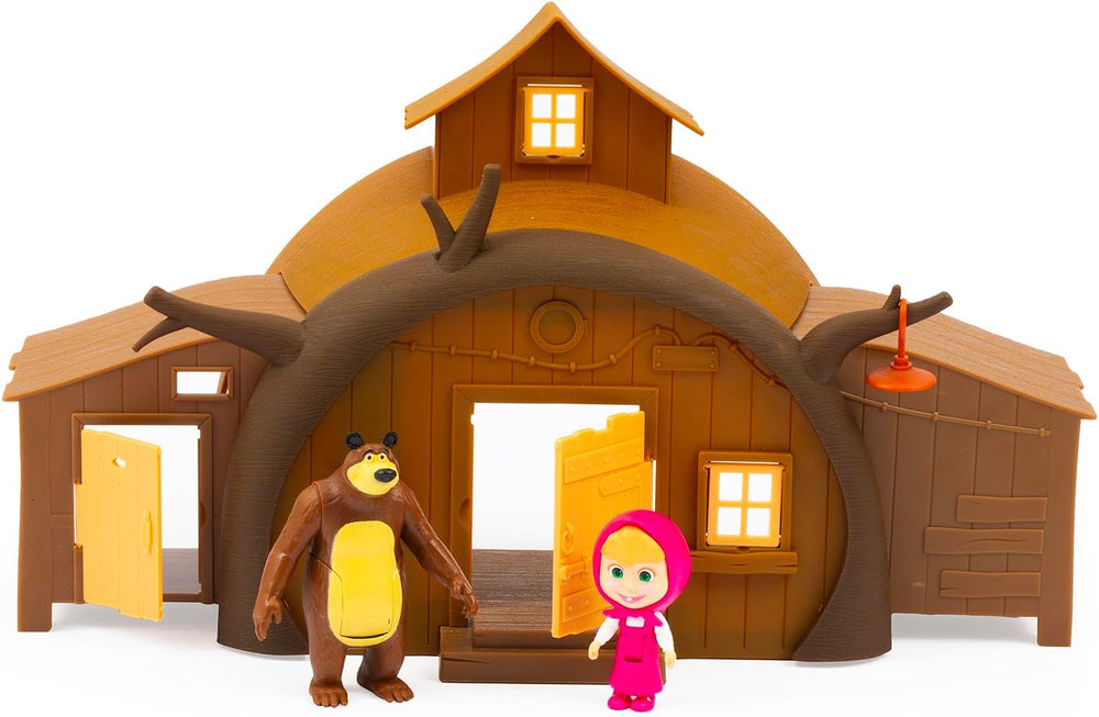 Simba Masha and the Bear Bear's House Playset 6800022000 - Colorland Toys