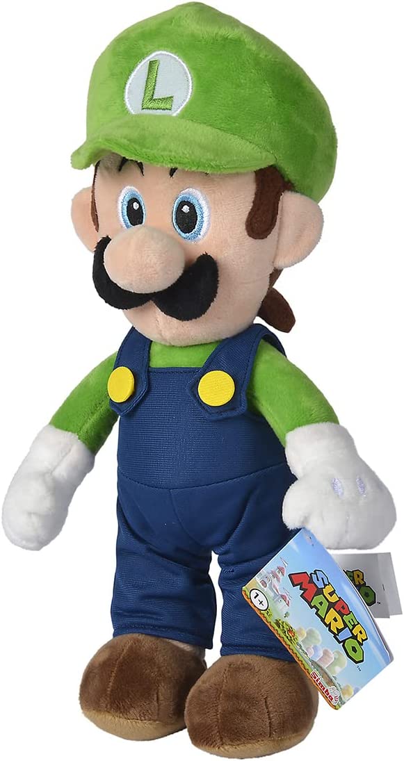 Simba Super Mario Luigi Plush Figure 30cm 109231011 — image 2