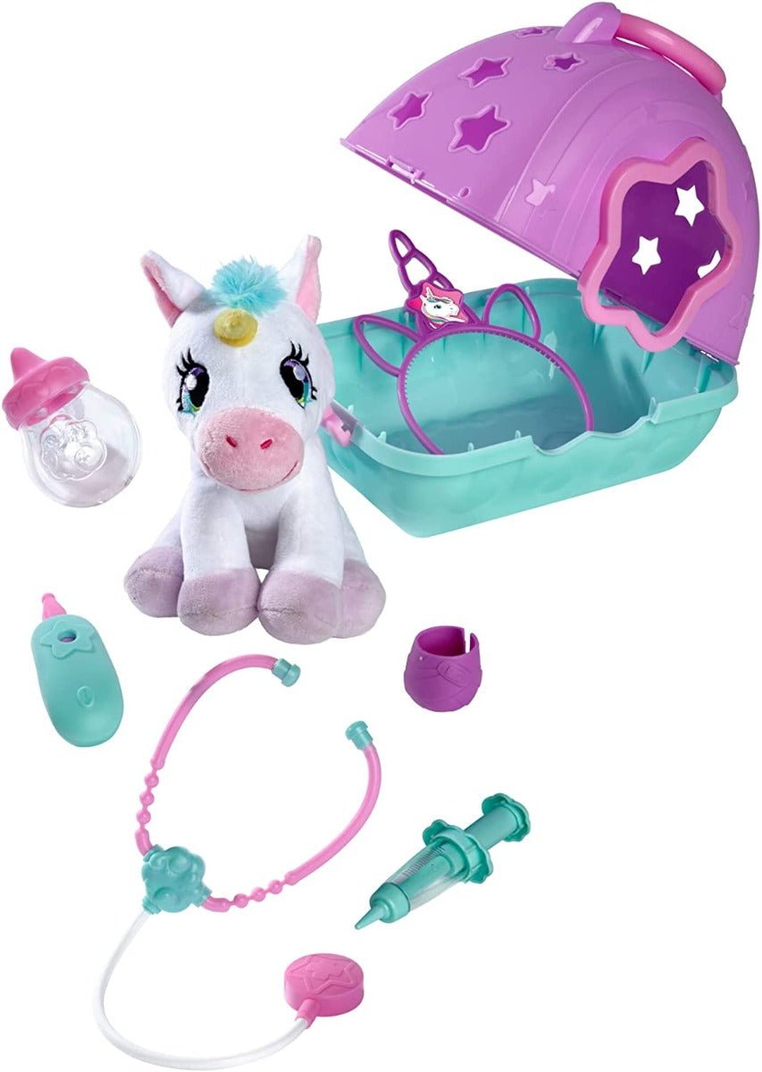 Simba Vet Case with Plush Unicorn 105542140 - Colorland Toys