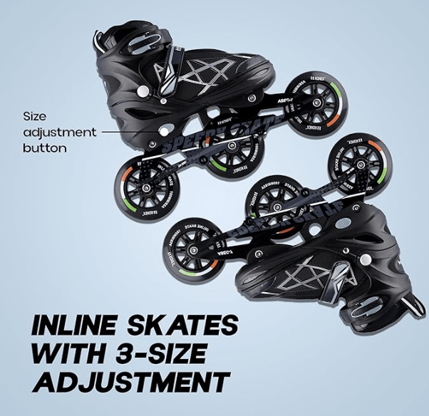 Skate Shoes Size 39 - 42 Gray SKATE155K - L - Colorland Toys