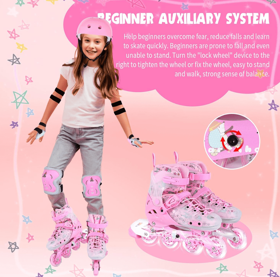 Skate Shoes Size 39-42 Pink Large — image 3