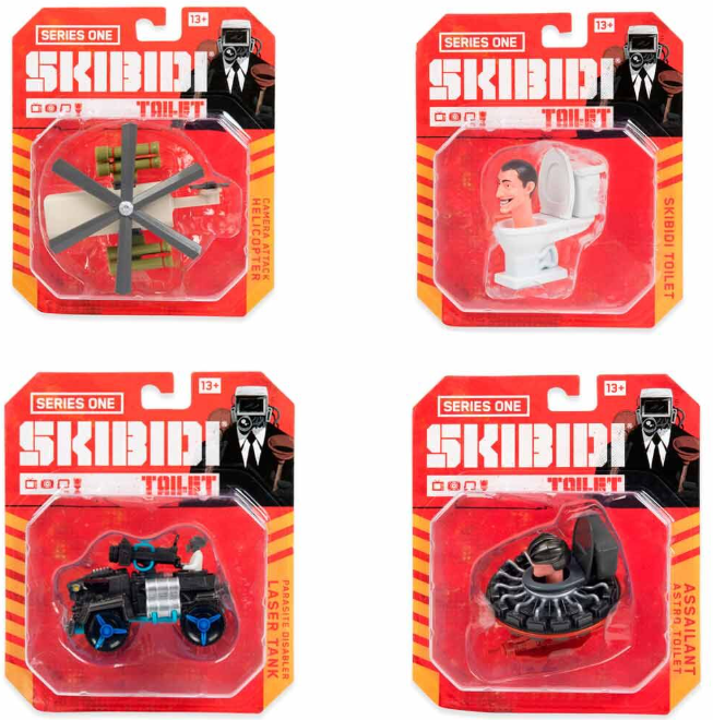 Skibidi Toilet 1:64 Diecast Single Pack 1600 — image 1