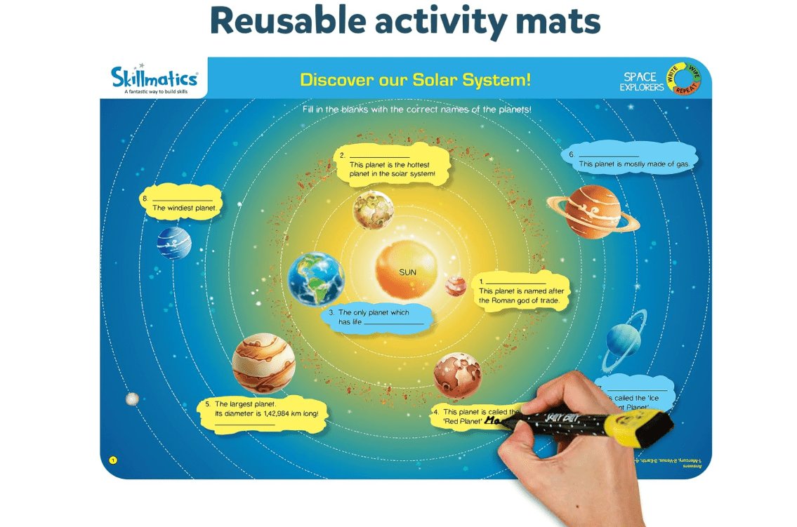 Skillmatics Educational Game Space Explorers SKILL06SEB - Colorland Toys