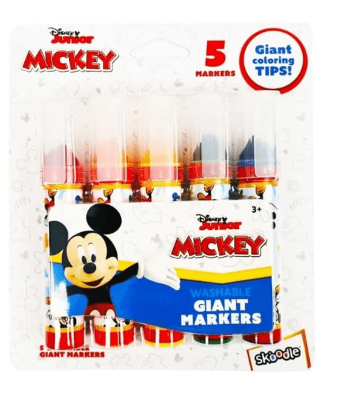 Skoodles Disney Mickey Washable Giant Tip Markers — image 1
