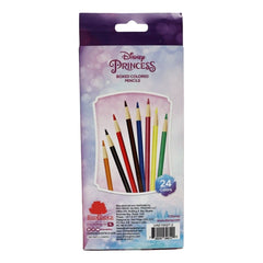 Skoodles Disney Princess Coloured Pencil 24 Pieces - Colorland Toys