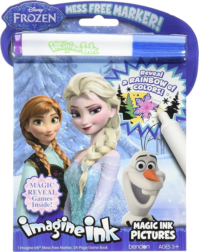 Skoodles Frozen Magic Ink Book — image 1