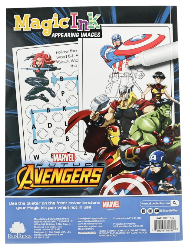 Skoodles Marvel Avengers Coloring And Activity Book — image 2