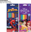 Skoodles Spider-Man Coloured Pencil 24 Pieces