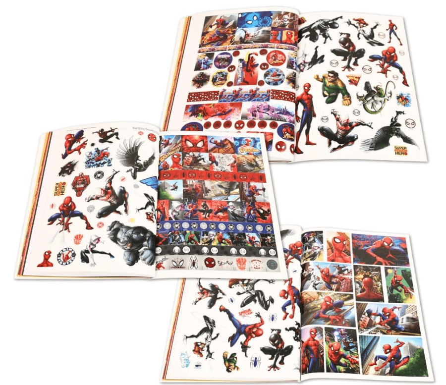 Skoodles Spider-Man Jumbo Coloring And Sticker Activity Book — image 3