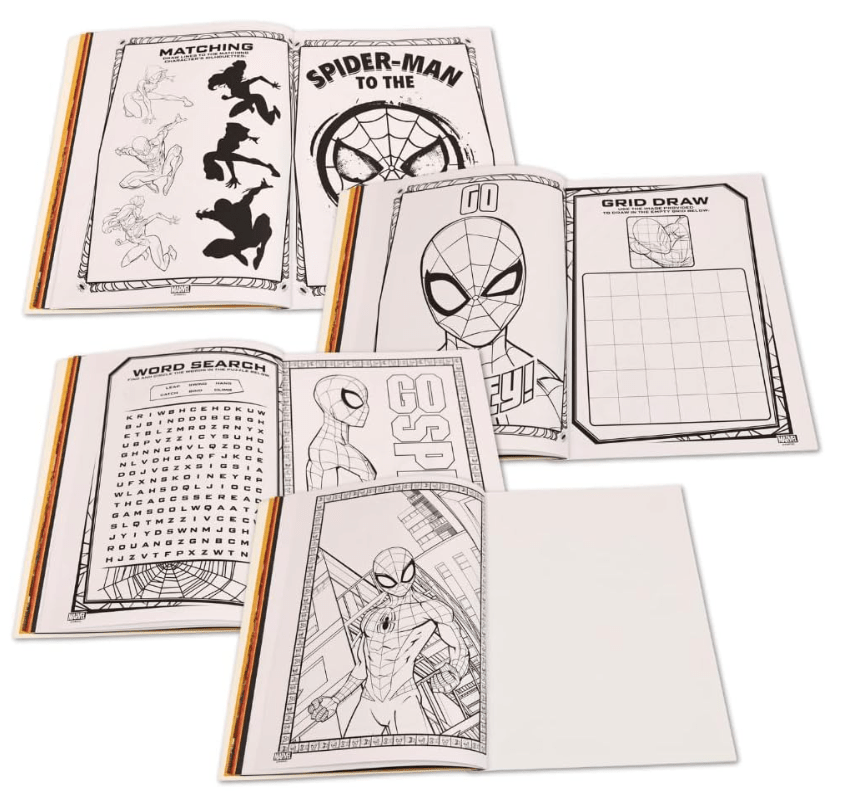 Skoodles Spider-Man Jumbo Coloring And Sticker Activity Book — image 2