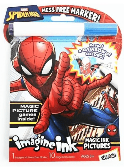 Skoodles Spider - Man Magic Ink Pad - Colorland Toys