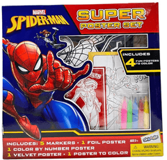 Skoodles Spider - Man Super Poster Set - Colorland Toys