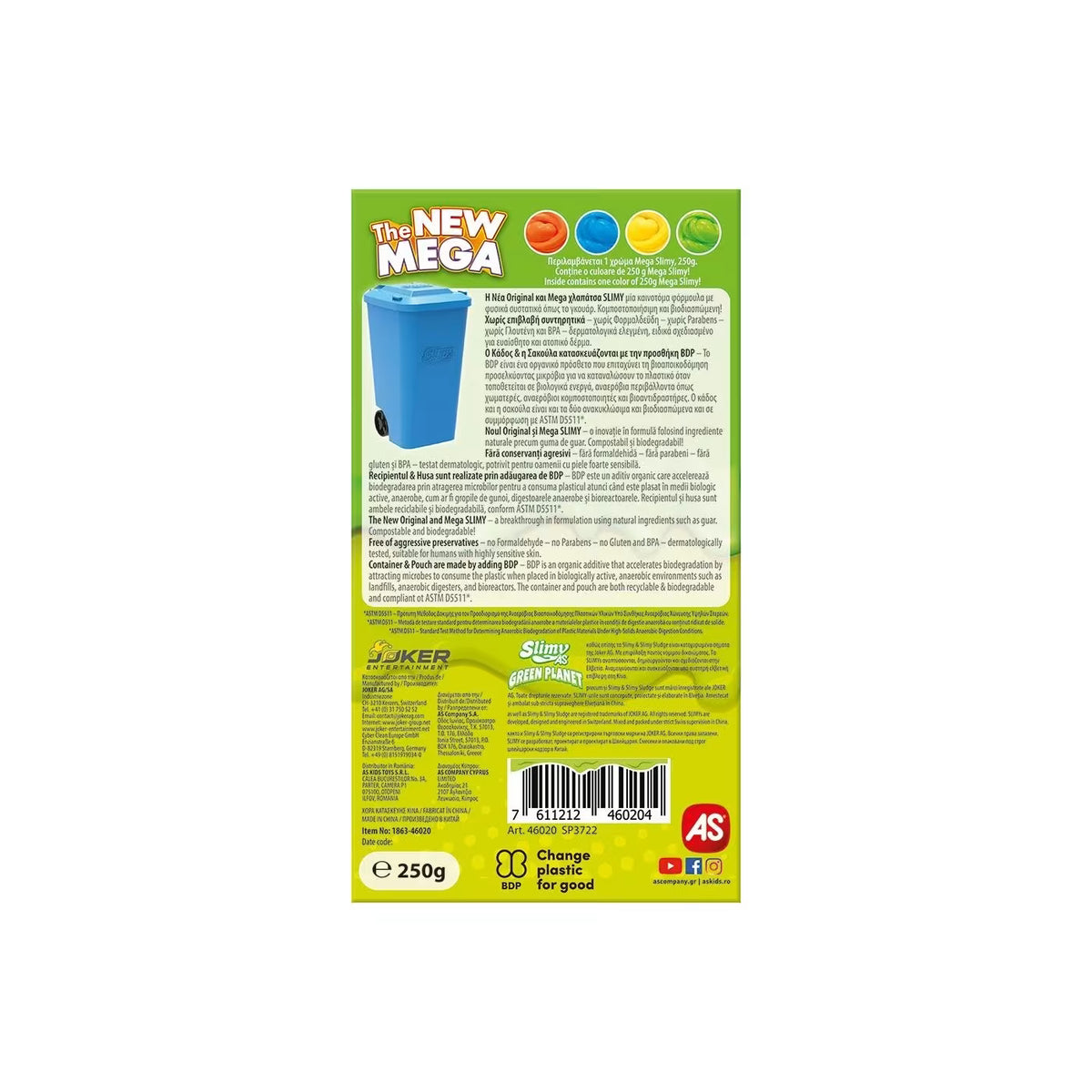 Slimy Green Planet 250ml Garbage Can 46020 — image 15