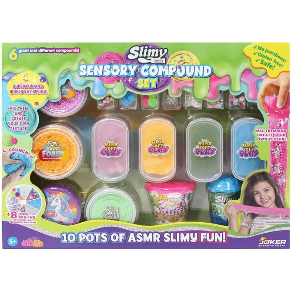 Slimy Sensory Compound Set 10 Pcs 33517 - Colorland Toys