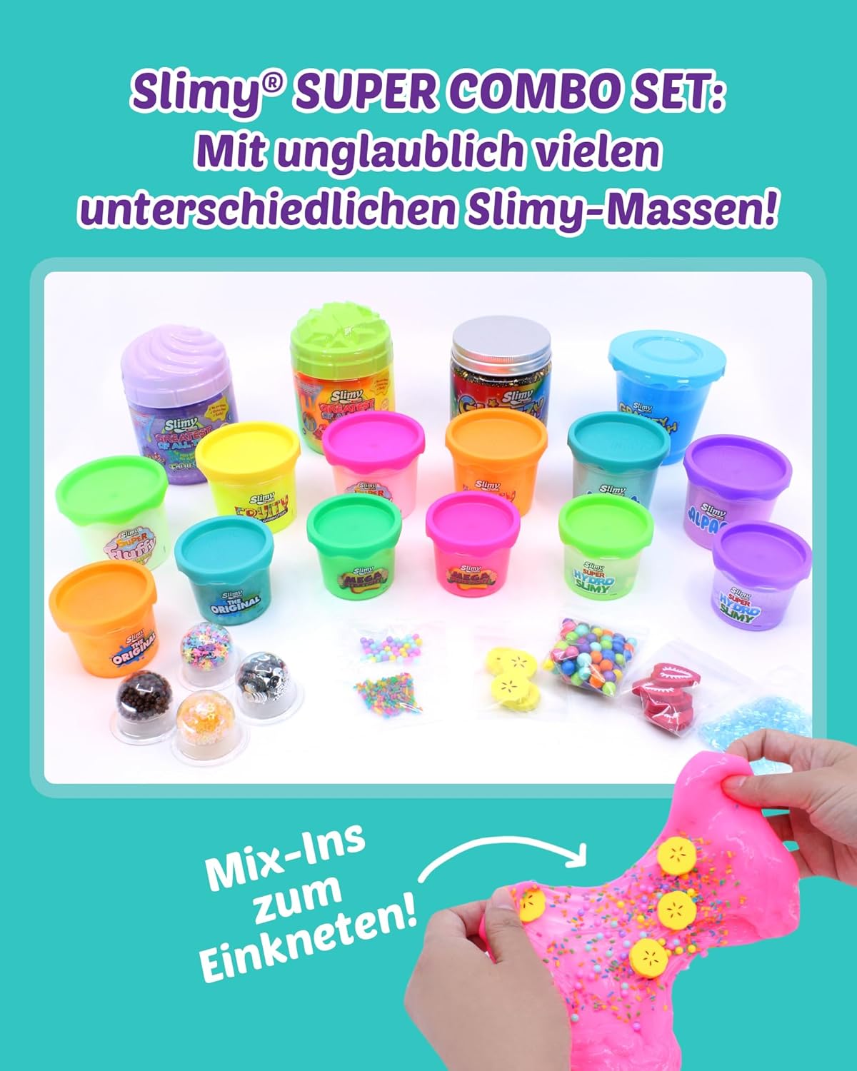 Slimy Super Set Combo – 1.6kg Slime Kit with Mix-Ins — image 7