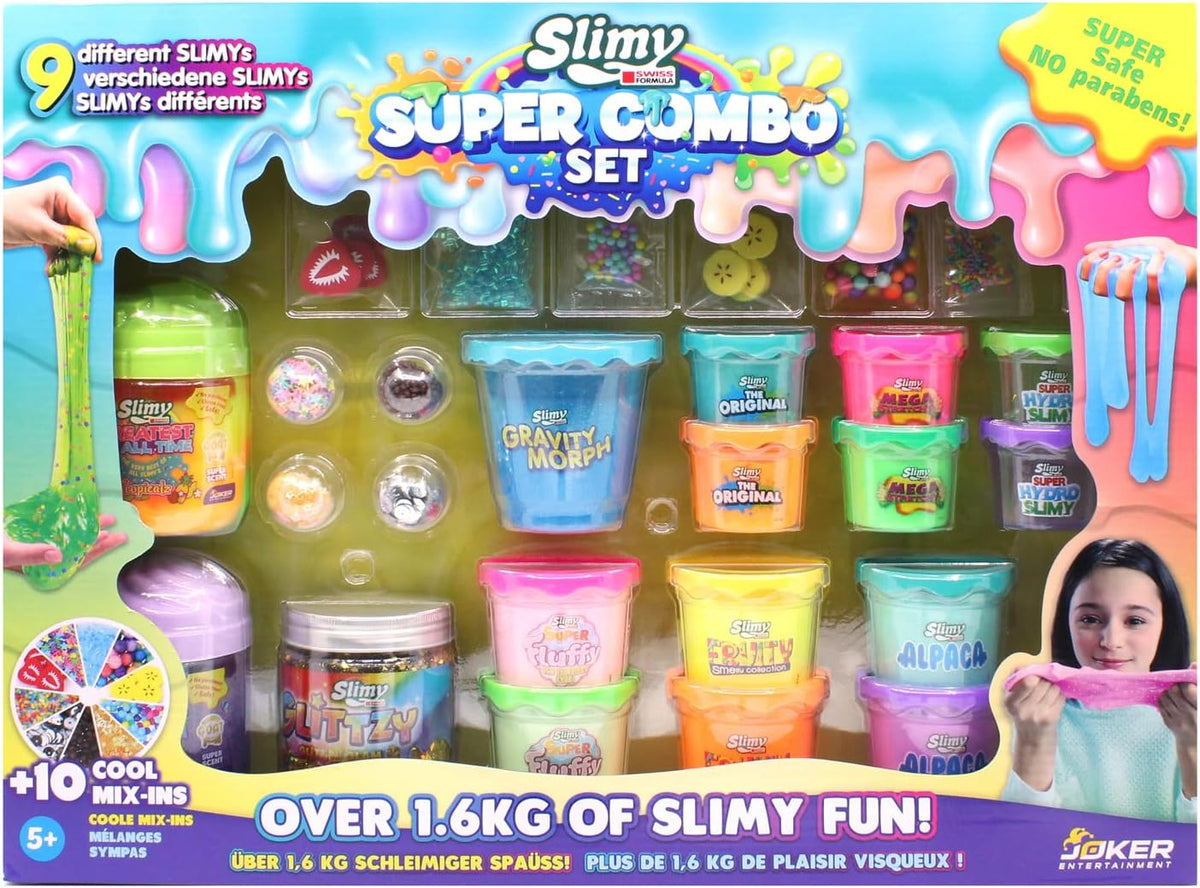 Slimy Super Set Combo – 1.6kg Slime Kit with Mix-Ins — image 1