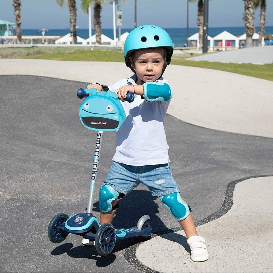 Smartrike Scooter T3 Blue With Safety Gear 2000801 — image 3