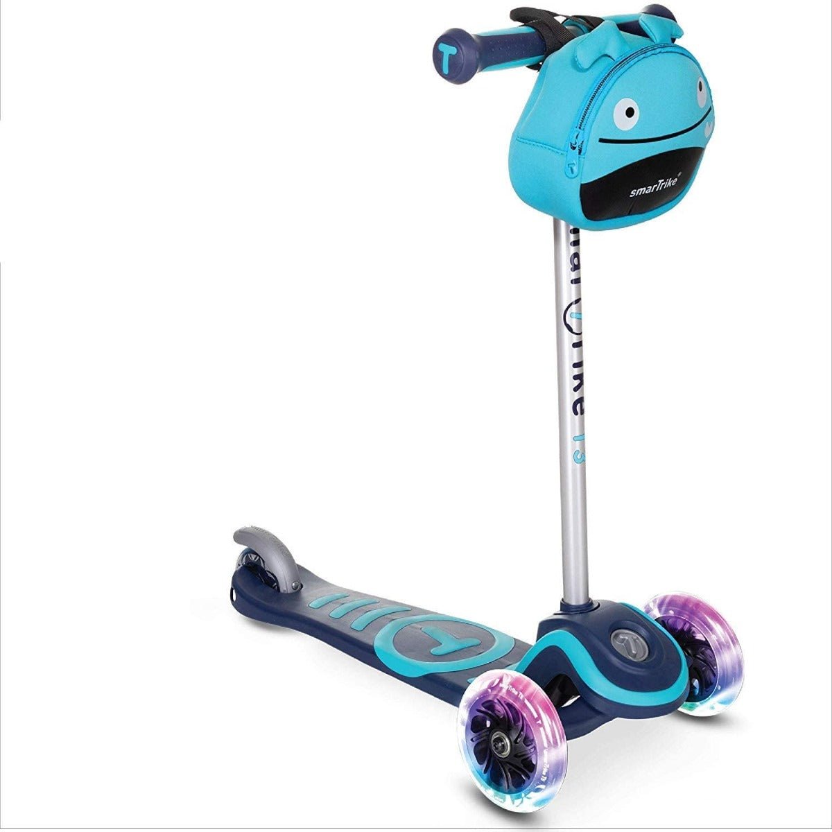 Smartrike Scooter T3 Blue With Safety Gear 2000801 — image 1