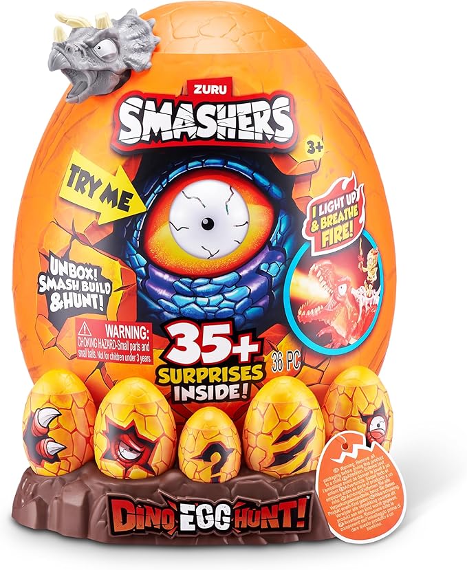 Smashers Dino Egg Hunt ZUR - 74133 - Colorland Toys